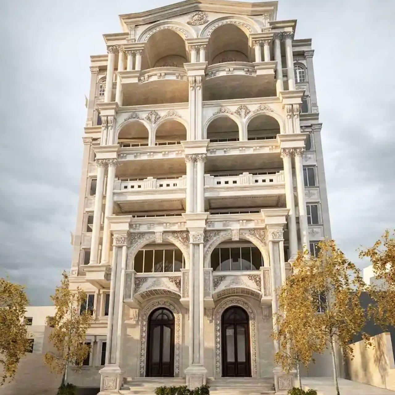 طراحی نما در ساختمان سازی